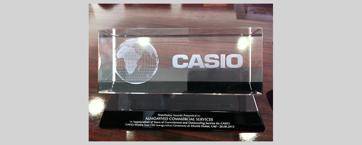ACS receives CASIO Distributor Award